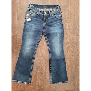 Sliver Jeans Suki Womens Size W29 L30 Dark Wash Mid Rise Bootcut Denim Jeans